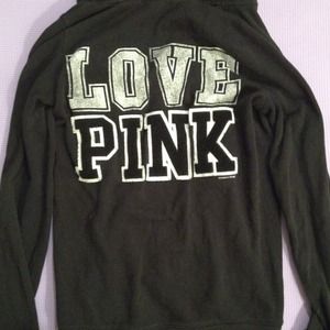 Slightly worn, XS, Pink hoodie