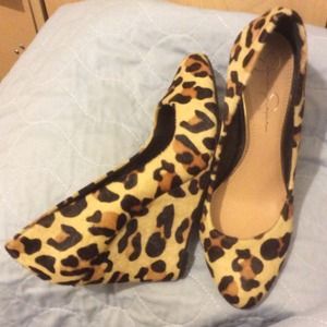 Jessica Simpson wedge heels.