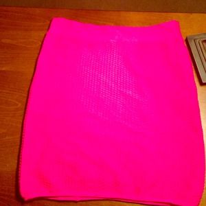 Pink body con skirt