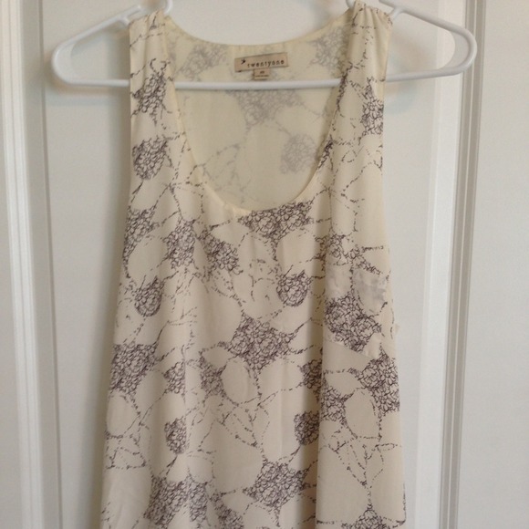 Floral print tank
