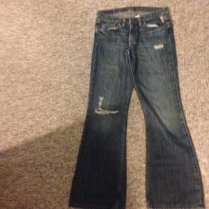 Express jeans size 4 short