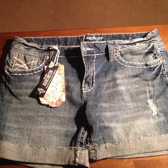 Blue jean shorts  bought from Macy's