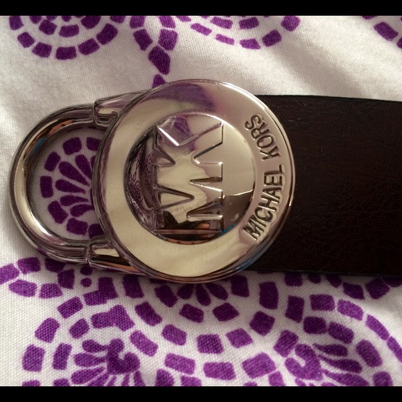 NWT Genuine leather Michael Kors brown belt - Picture 1 of 4