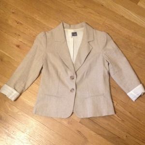 Urban Outfitters - Sparkle and Fade Linen Blazer