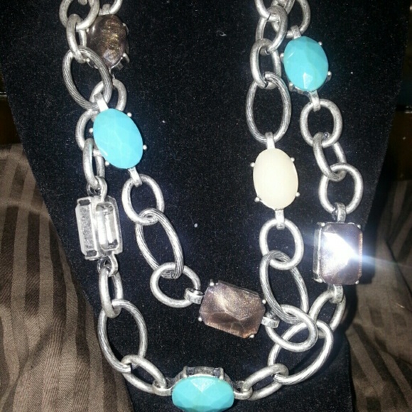 2 layered chain necklace