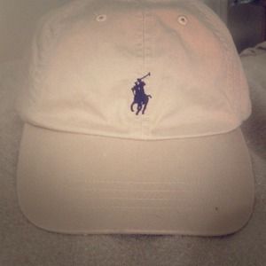 Authentic tan Polo by Ralph Lauren hat