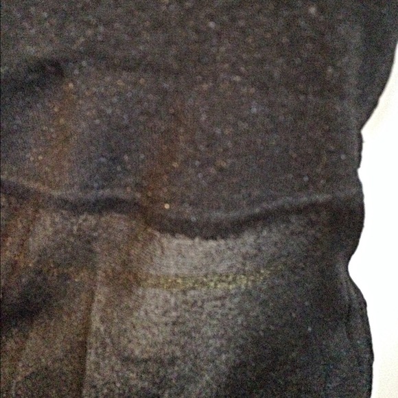 Vintage Mark Eisen shimmery top sheer mid to hem - Picture 2 of 3