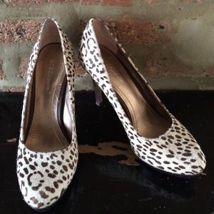 BCBGeneration Animal Print Heels