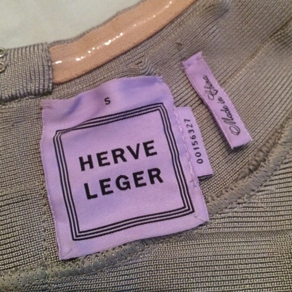 Herve Leger Nanette Signature Bandage Dress - Picture 4 of 4