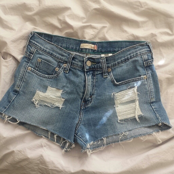 Levi's Cutoff Distressed Shorts