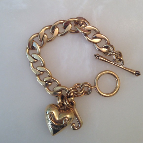Juicy Couture Gold Charm Bracelet