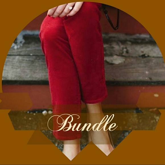 ??Reduced??Soho *New York Jeans Red Pants