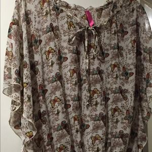 Pure Energy Butterfly Top 1X