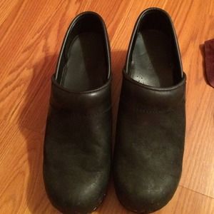 Black clogs