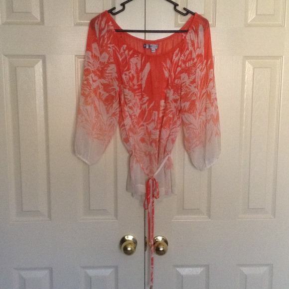 Sheer blouse