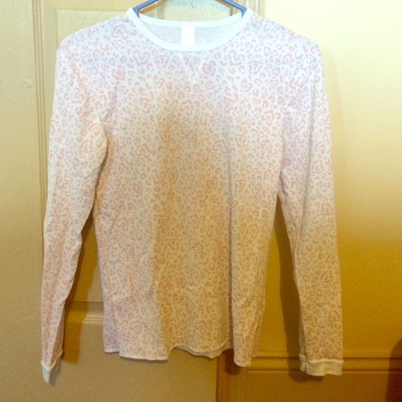 Pink Cheetah Print Long Sleeved longjohns - Picture 1 of 3