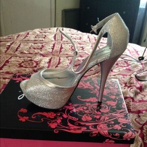 Silver heels