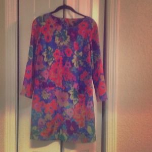 Floral Shift Dress