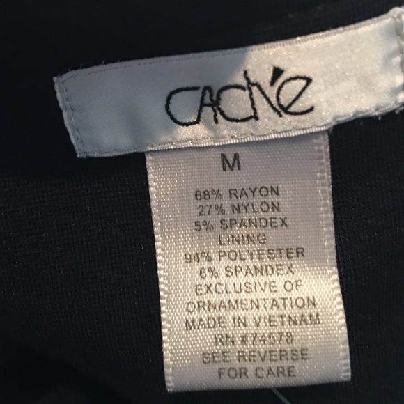 Cache navy with gold accents vest - Picture 3 of 3