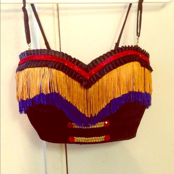 Ringleader Halloween costume top