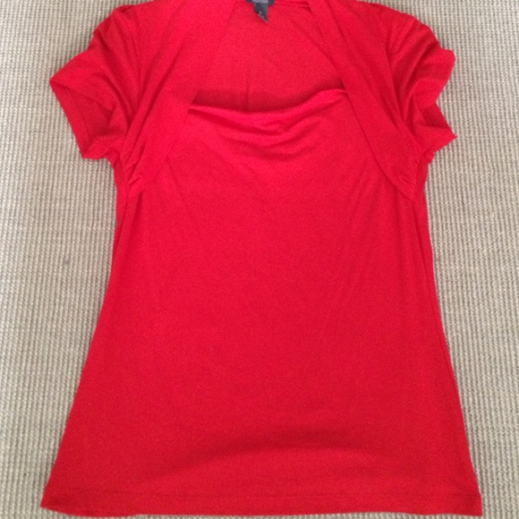 Kenneth Cole Reaction Red shirtsleeve shirt