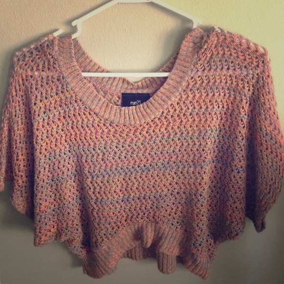 Multi color crop top