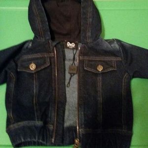 D&G Junior Hooded Jean Jacket
