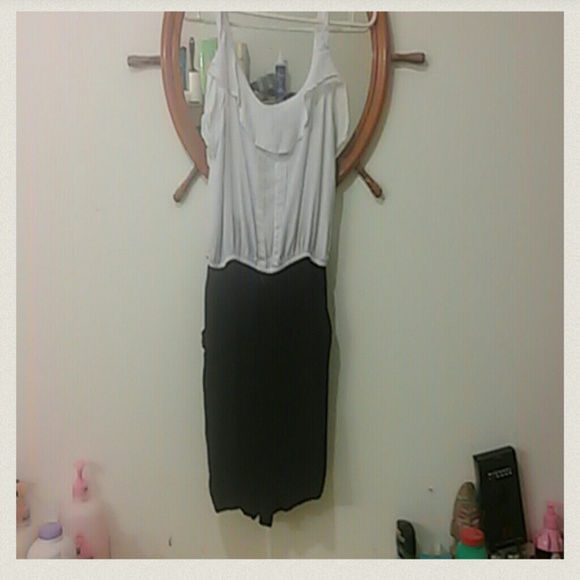 Black and White Romper