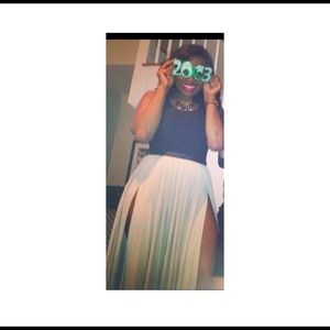 Double Split Maxi Skirt