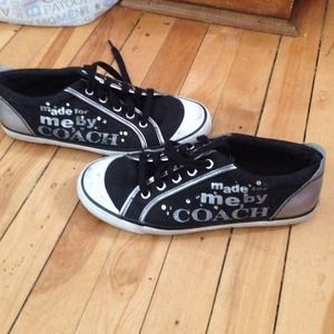 Coach tennis shoes
