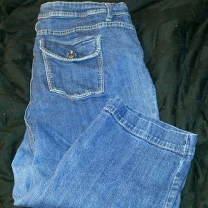 Just my size denim capri