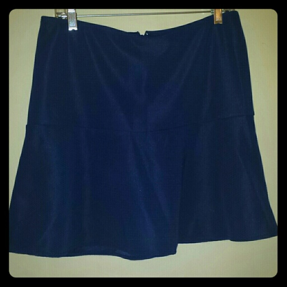 High waisted flare skirt