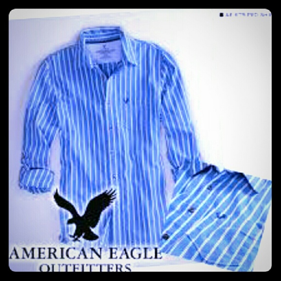 AE Favorite pinstriped blouse