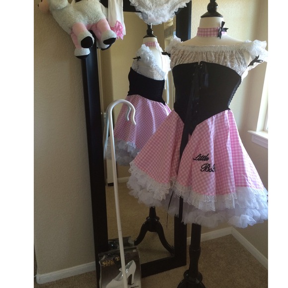 Trashy Little Bo Peep costume