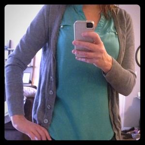 Gray Mossimo Cardigan