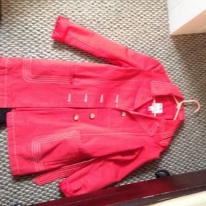 Coral / raincoat. OldNavy. Like New.