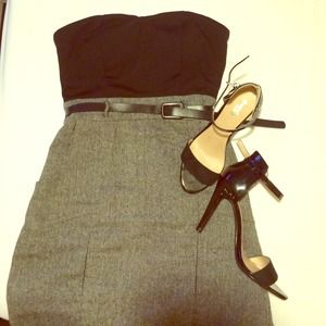 Black/ strapless  dress
