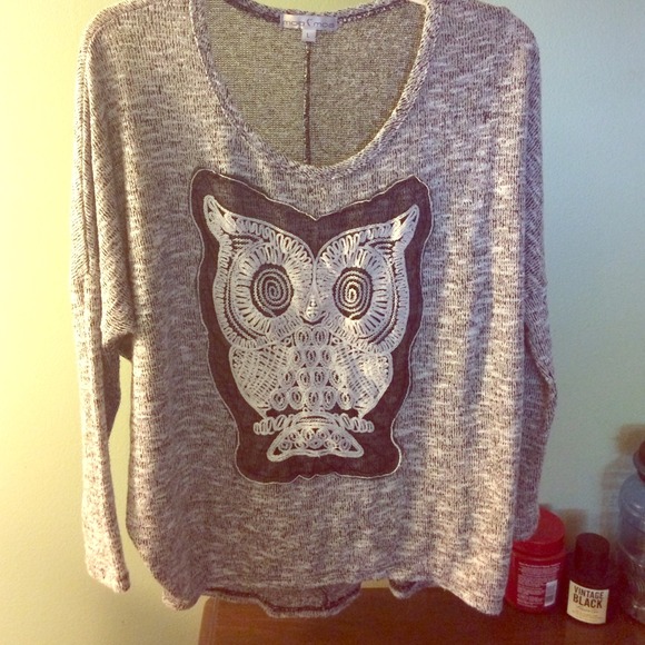 Comfy Owl Sweater