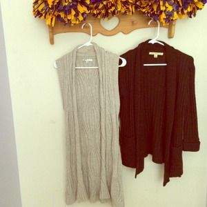 1 sweater from CAbi- 1 sweater from Debbie Morgan