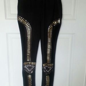 Mesh and Stud leggings