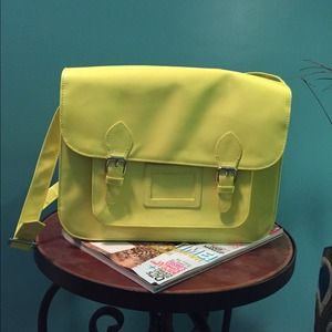 Bright yellow Messenger bag