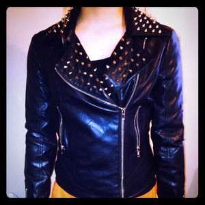 NEW Black 2Bbebe jacket with studs.