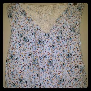 Strapless empire waist rockabilly boho sparrow top