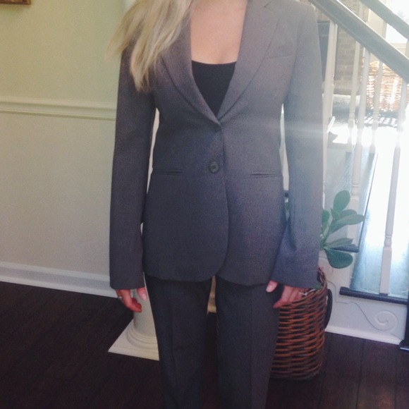 Theory suit blazer (00) and pants (0)