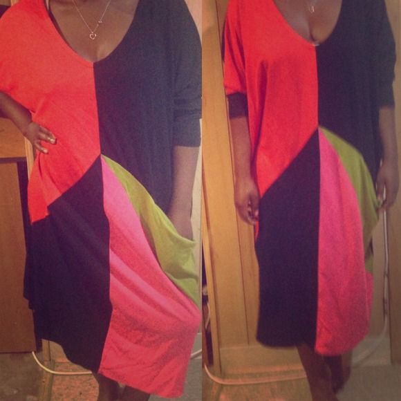 🎀color block dress🎀