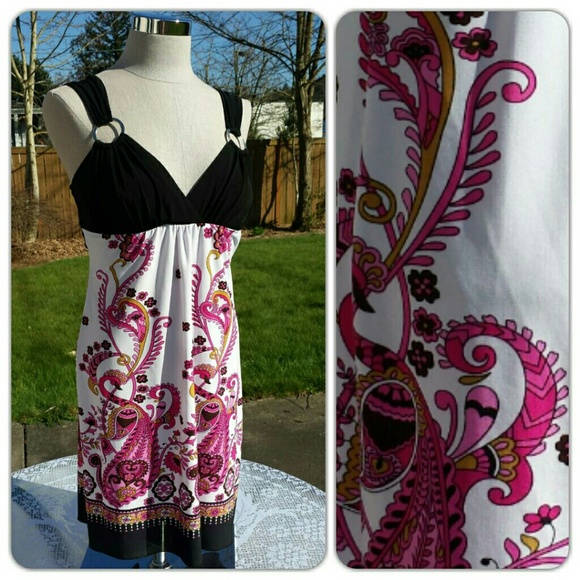 My Michelle Paisley Dress - Picture 2 of 3