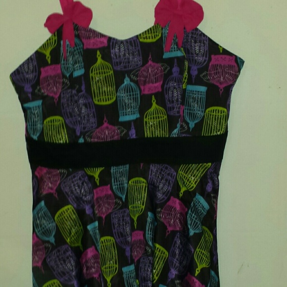 Brand new flirty fun swing rockabilly dress - Picture 2 of 4