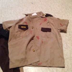Boys rick from walking dead costume