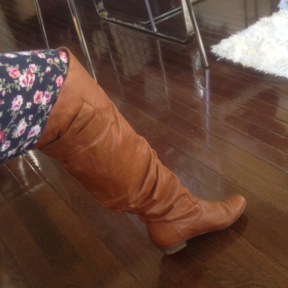 Brown boots
