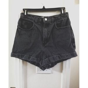 American Apparel High Waisted Shorts